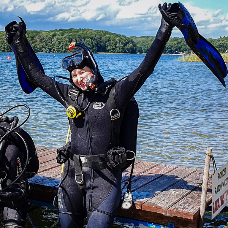 Aurelia. Divemaster. Centrum Nurkowe Daj Nura, Szczecin
